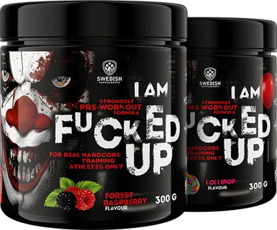 Swedish Supplements I´am  Fucked Up Joker 300g Pre Workout Booster