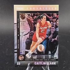 2025 Panini Caitlin Clark Chronicled - WNBA Caitlin Clark #17 Holo
