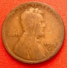 1912 D Lincoln Wheat Cent Penny VG+ Very Good Better Date Coin