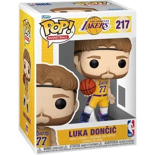 Funko POP Basketball NBA Luka Doncic Los Angeles Lakers Figure #217