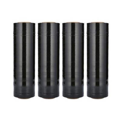 BLACK STRONG ROLLS PALLET STRETCH SHRINK WRAP PARCEL PACKAGING CLING FILM CHEAP