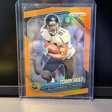 2025 Panini Prizm Torry Holt #121 Orange Prizm /249 Jaguars 🐆