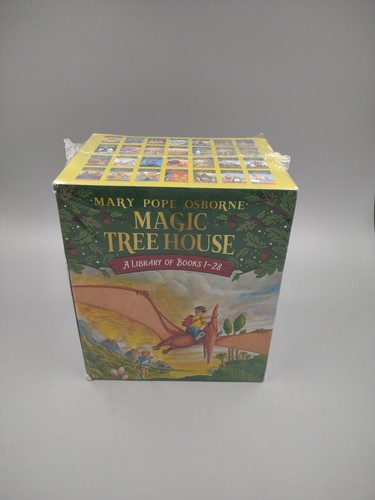 Mary Pope Osborne Magic Tree House: A Library Of Books 1-28 ~ BESCHREIBUNG LESEN