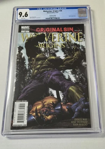 Marvel Wolverine Origins #28 Second 2nd Print Deodato Variant Hulk CGC 9.6