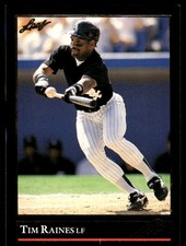 Tim Raines 1992 Leaf #37 Chicago White Sox MLB READ FREE SHIPPING AutographDen