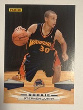 Panini 2009-10 Rookie Stephen Curry Golden State Warriors #307 Basketball Card. rookie card picture