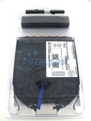 Corning CCH Splice Cassette, 12 Fiber, LC Duplex OM3, CCH-CS12-E4-P00TE ~STSI