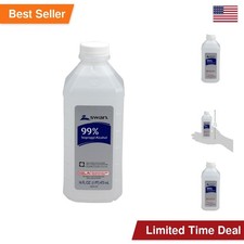 First Aid Only Isopropyl Alcohol 99 Pint 16 OZ Topical Antiseptic Sanitizer