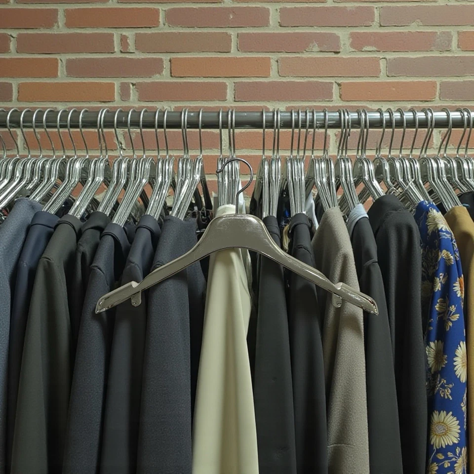 铬衣架 180 件装或 10 件装 — 第 4/4 张图片