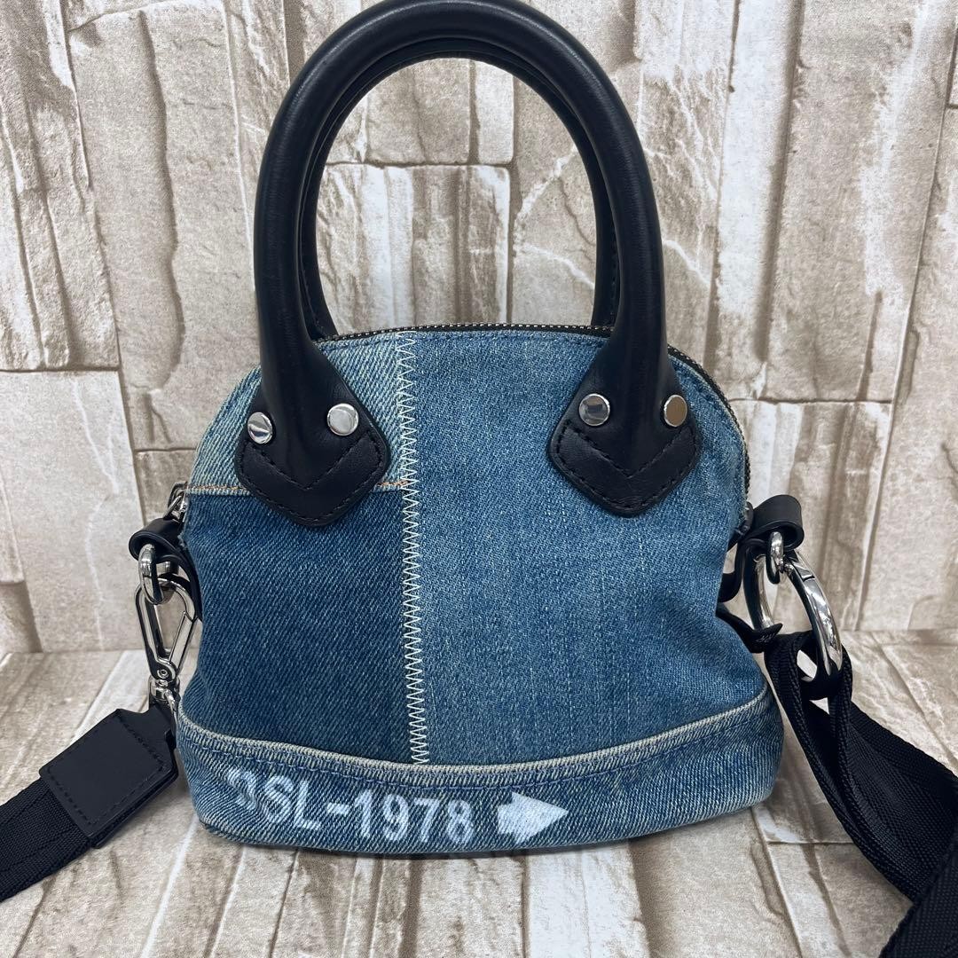 DIESEL DENISE Patchwork Denim Mini Crossbody Bag … - image 4