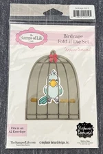The Stamps of Life BIRDCAGE Fold-It Die Set Fits in an A2 Envelope Card Making