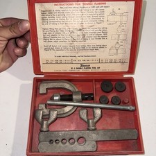 Snap On Tools No.tf-5 Double Flaring Tool Set In Case 14 To 12 Snap On Tools No.tf-5 Double Flaring Tool Set In Case 14 To 12
