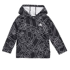 Brand new black adidas all over print hoodie sweatshirt size 3T