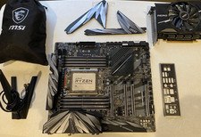 MSI X399 MEG Creation + Ryzen Threadripper 1920X 12 Core Bundle – Complete Kit