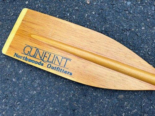 Gunflint (Northwoods Outfitters) Canoe Paddle Rock Guard Tip 54" **Excellent**
