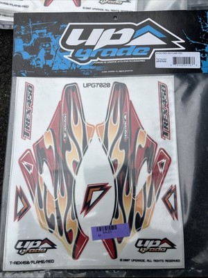 UpGrade Graphics. Align T-Rex 450 Flame Red Decal Set. UPG7020