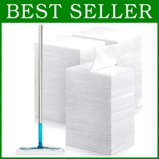 900-Count Disposable Dry Mop Refills, 11.81 x 8.66 inch