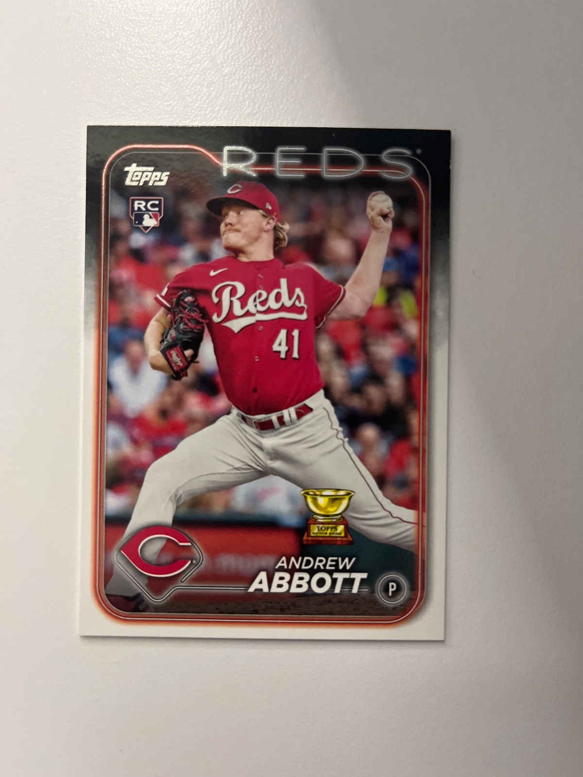 2024 Topps Series 1 - Andrew Abbott #214 (RC)