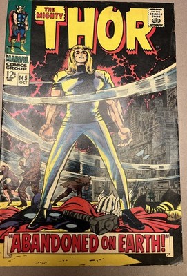 The Mighty Thor #145  1967 Marvel Silver Age Comic