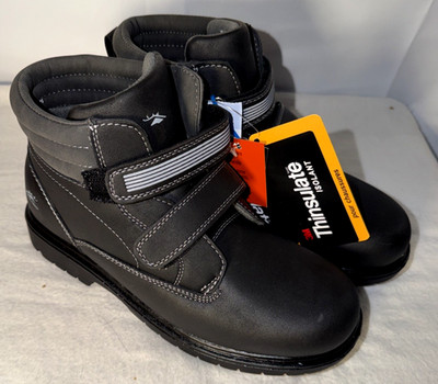 Deer Stags Boots Size 6 M Black Gray Waterproof Thinsulate