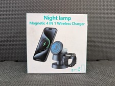4-in-1 Magnetic Wireless Charger with a built-in Night Light