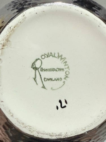 Royal Winton Hammered Silver Tea Pot π« - Picture 6 of 7
