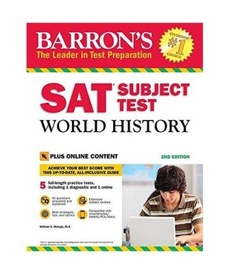 SAT Subject Test World History with Online Tests: with Bonus Online Tests, Willi