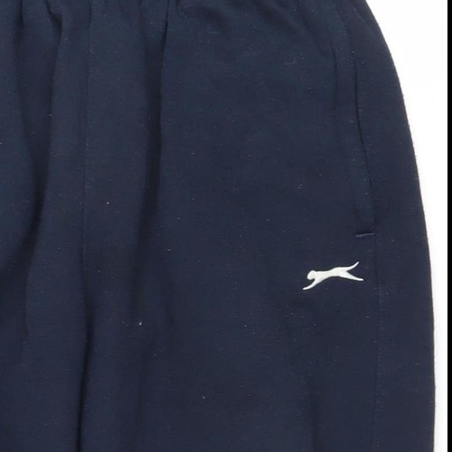 Slazenger Men’s Blue L Sweatpants Joggers Elastic Waist Pockets - Picture 10 of 12