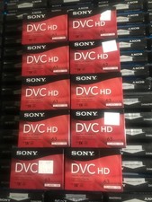 One single MINI DV HD TAPE Sony DVM63HDR - 63 MIN - NEW / SEALED -