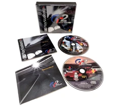Gran Turismo 2 - Playstation PS1 Complete W/ Manuals & Simulation TESTED WORKS
