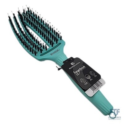 Olivia Garden Fingerbrush Care Iconic - Medium - Mint - Detangler Bürste mit Wil