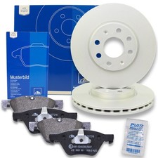 ATE Bremsscheiben 257.5mm + Bremsbeläge Vorne passend für Abarth 500e Fiat 500
