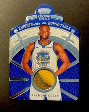 2023-24 Panini Crown Royale Knights of Round Table Patch #KRT-GRN DRAYMOND GREEN