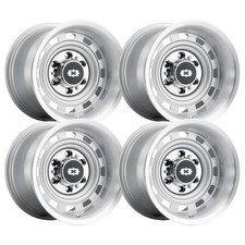 Set-4 Vision 54 Cheyenne 15x8 5x127 -12mm Silver Wheels Rims 15 Inch Set-4 Vision 54 Cheyenne 15x8 5x127 -12mm Silver Wheels Rims 15 Inch