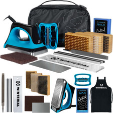 Kit Pro Snowboard e Sci Tuning: Ferro, Cera, Bordo Tuner Incluso
