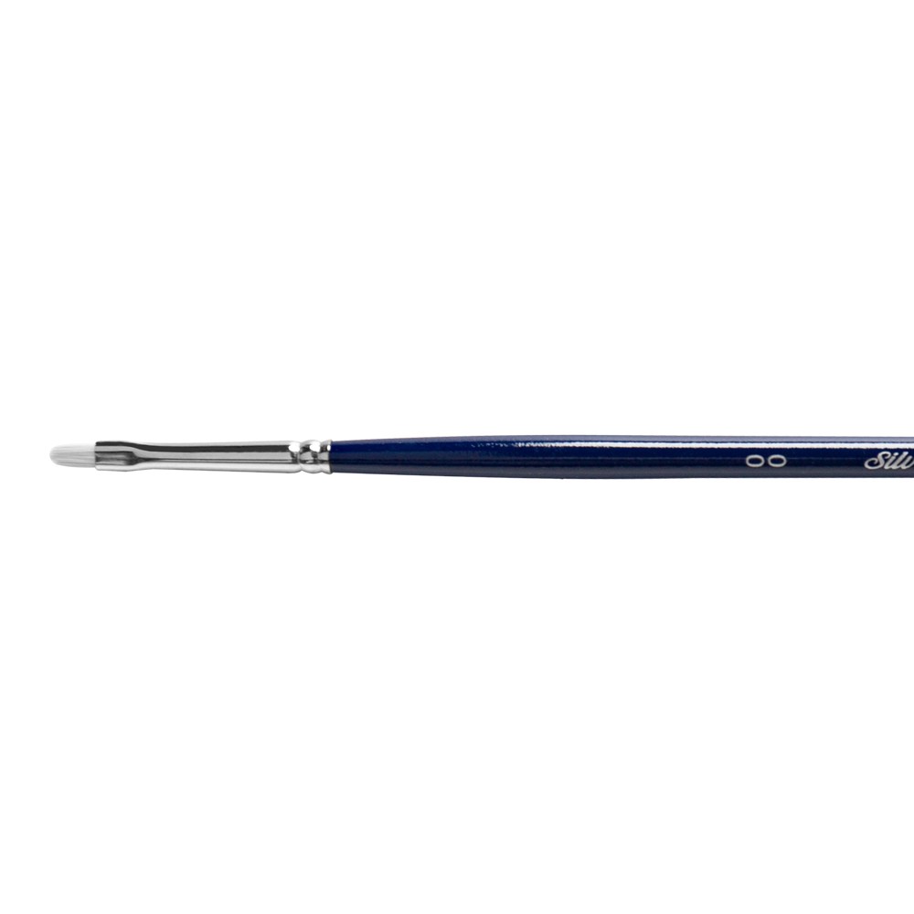 Silver Brush : Bristlon Synthetic Brush : Series 1903 : Filbert : Size 2/0
