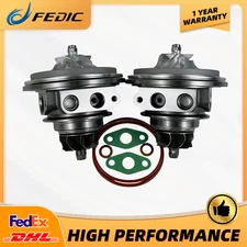 MFS Twin Turbo cartridge HL3E-6C879-AB HL3E-6K682-AB for Ford Pickup F150 3.5L