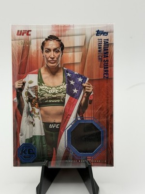 2026 Topps Ufc Knockout Tatiana Suarez Patch /50