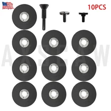 For Die Grinder 10SET 2 Inch Cut Off Wheel with 1/4 Stem Mounting Mandrel