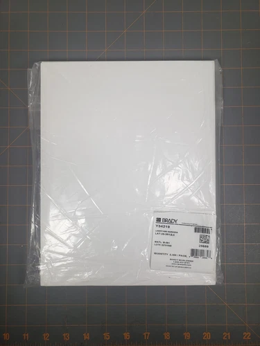 BRADY LAT-35-361-2.5 LaserTab Self Laminating Polyester Labels ((BLEMISHED))