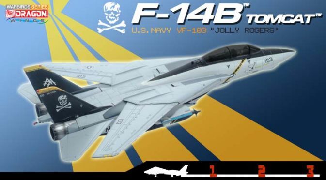 Dragon wings F-14B トムキャッTOMCAT 1/72 Rare MINT 1:72 DRAGON WINGS Grumman F-14B Tomcat USN VF-103