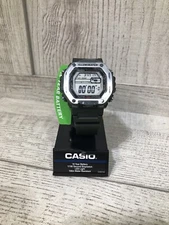 Casio MWD110H-3AV Men's Standard Digital Green Resin Band Watch