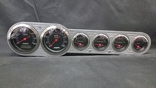 6 Gauge Universal Straight Dash Cluster Black