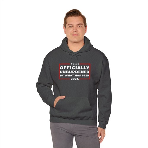 Officially Unburdened By What Has Been Hoodie Sweatshirt Trump 2024 - Picture 30 of 47