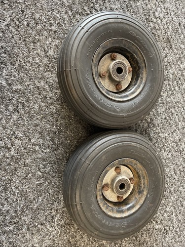 (1744) Shoprider TE- 888 NR Mobility Scooter Front Wheels Solid 3.00-4 - Picture 6 of 11