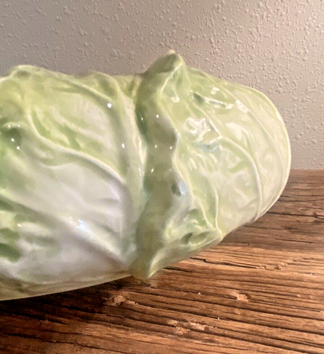 Vintage 1985 Fitz and Floyd FF Cabbage Leaf Bowl Used - Picture 10 of 17