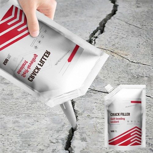 Relleno de grietas de concreto de 500 ml para reparación de grietas de concreto gris relleno reparación de parches de piso - Imagen 3 de 15