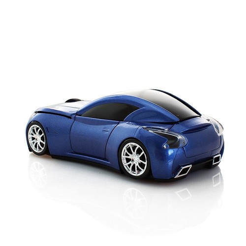 ECOiNVA Sports Car Wireless Mouse Laptop Computer Mouse Silent Auto-sleep Mouse - Picture 4 of 5