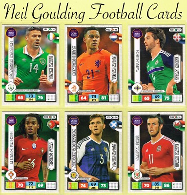 Panini   ROAD TO WORLD CUP 2018   Fußball Karten #IRL01 bis #WAL18