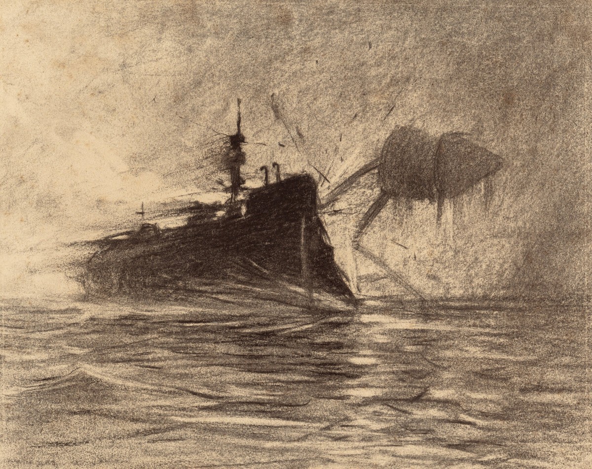 Henrique Alvim Correa - Thunderchild Versus Martian (1906) - 17